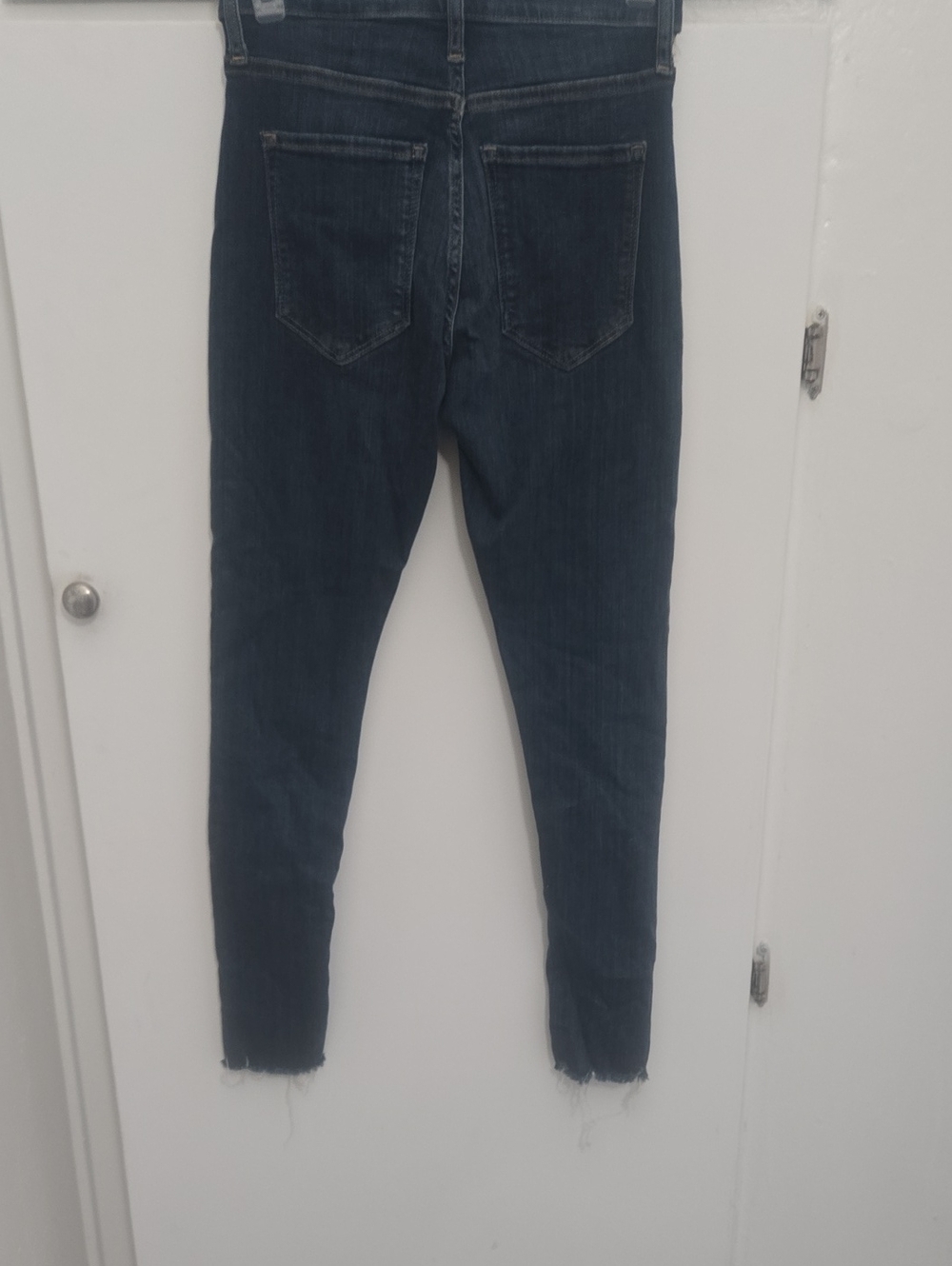 Banana Republic Dark Blue High-Rise Skinny Jeans - Picture 4 of 5